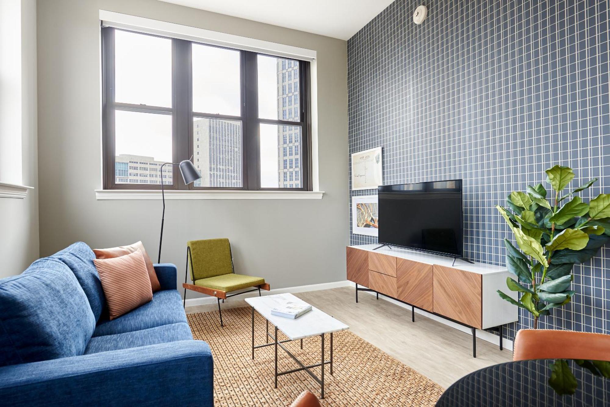 Kasa Cadillac Square デトロイト 部屋 写真